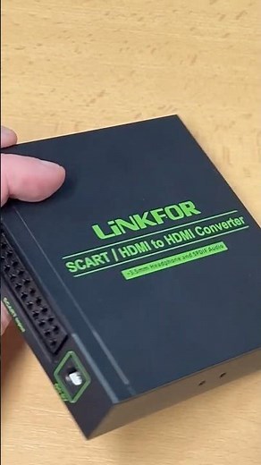 How to Connect SCART to HDMI #hdmiadapter #scart2hdmi #scart #hdmi #oldtech #hdmiconverter #howto
