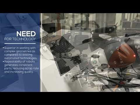 Prepreg Composite Layup with Robotic Gripper and Handling Tools