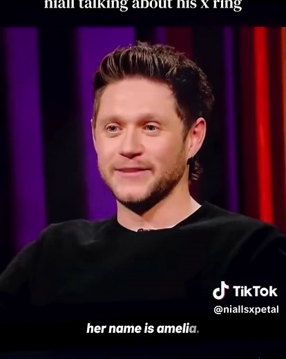 niall talking about his X ring being a gift from his girlfriend amelia after a year of dating and how special it is to him 🥹 #niallhoran #niall #niallhoranvids #ring #niallhorandinnerparty