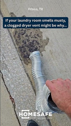 Laundry Room Mildew Smell Could Be From a Clogged Dryer Vent