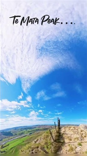 The Ultimate Hawke's Bay View Point ✨ Te Mata Peak #shorts #travel