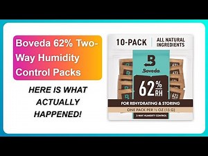 REVIEW (2026): Boveda 62% Two-Way Humidity Control Packs | HERE IS WHAT ACTUALLY HAPPENED!
