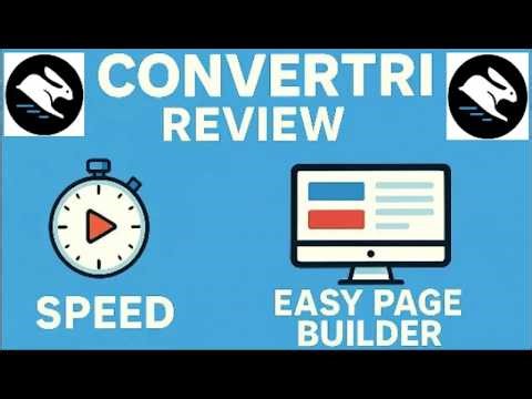 Convertri Review: Funnel Builder Overview, Templates & Speed Demo