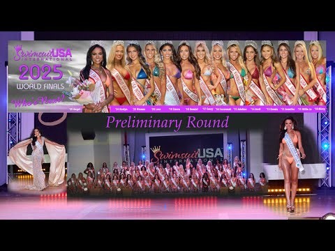 Swimsuit USA World Finals 2025 Preliminary Round hosted by ‪@MichaelSartain‬ and ‪@AngelBhathal‬