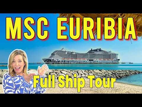 MSC Euribia Ship Tour - FULL Walkthrough in 4K!