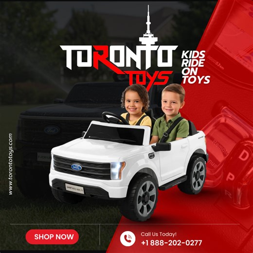 Toronto Toys Expands 2026 Ride-On Car Collection with New Two-Seater and Remote-Control Models