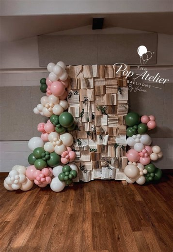 First birthday, Book Wall Backdrop #bookwall #balloons #fyp #balloondecor #events