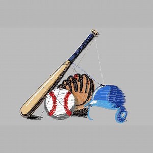 Baseball Embroidery Design: Applique Sport, Game Day Bundle (instant Download) - Etsy