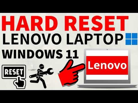 How to Hard Reset Lenovo Laptop or PC