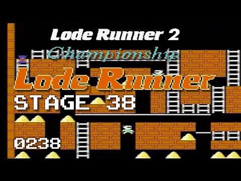 Lode Runner 2 - Stage 38 [0238]
