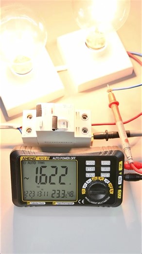 Multímetro Digital Inteligente Aneng 612 con Alarmas