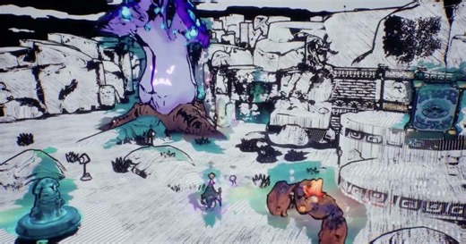 Check Out This Stylized Pencil-Drawn Comic Shader In UE5