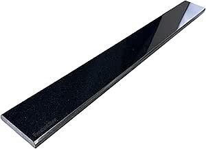 Absolute Black Granite Threshold Double Bevel for Floor Transitions (4" x 36")