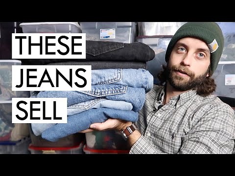 Men's Jeans That Sell Quickly On Ebay and Poshmark [HAUL]