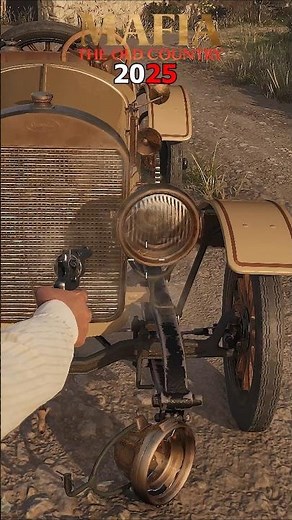 Shooting Car Head Light Comparison | Mafia: the old country Vs Mafia 2 #shorts #mafia