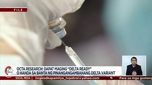 Dumadaing ang ilang health workers ng Motiong, Samar dahil hindi bababa sa 16 sa kanilang grupo ang nagpositibo sa COVID-19. Samantala, bumababa na ang reproduction number ng COVID-19 sa buong bansa. | TV Patrol