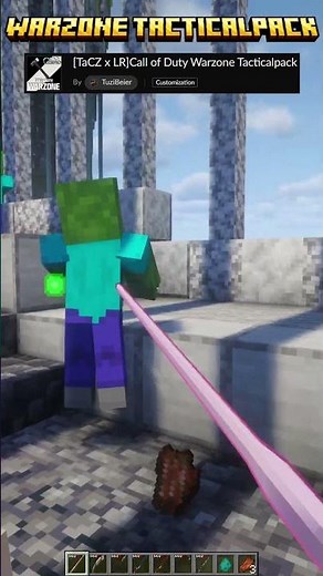 Minecraft Best Weapon Mods! #2 #shorts #minecraft