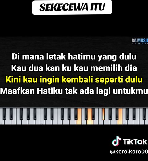 [KAROKE] SEKECEWA ITU ~ ANGGA CANDRA (Karoke Version) #karoke #song #viral #fyp #laguviral #sekecewaitu #trend