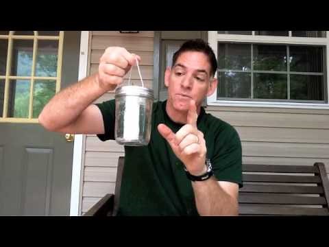 How to make a simple candle lantern