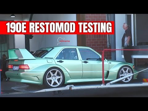 Spy Footage: HWA Mercedes 190E 2.5-16 EVO II Restomod Hits the Nürburgring