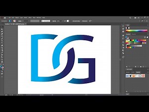 How to Create a Professional Logo from 2 Letters in Adobe Illustrator | Easy Logo Design Tutorial