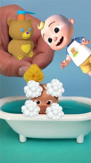 Bingo's Bubble Bath Fun! 🧼 #cocomelon #bathtime
