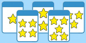 Count the Stars Activity Cards (1-5)