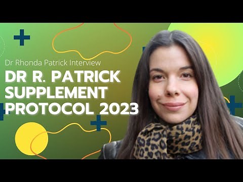 🧬 Dr Rhonda Patrick - Supplement Protocol 2023 (NMN & Resveratrol)