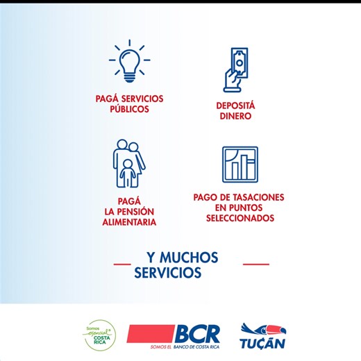 Tener un PUNTO TUCÁN es como tener un BCR en tu barrio💸🫰🏻. ¡Búscalos! ⏩ Para solicitar el servicio ingresa a: https://bit.ly/49Z5nH9 #bancobcr #PuntosTucan #mediosdepago #solucionesfinancieras | Banco de Costa Rica
