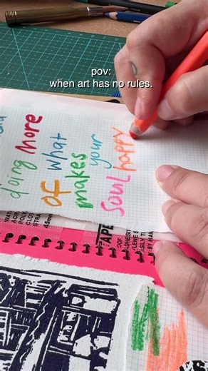 imagine art has no rules and how much freedom you get in your creativity brain . . . . #creative #scrapbook #sketchbook #artjournal #travelersnotebook #scrapbooking #papercrafts #crafts #artcollector #makearteveryday