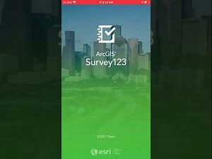 1. Download INSARAG Forms using Survey123 on SMART device v2