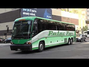 PETER PAN MCI COACH IN NEW YORK CITY