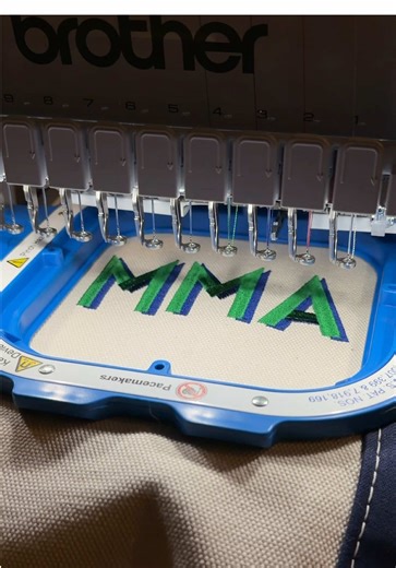 Stitching My Initials on My Favorite Things Bag