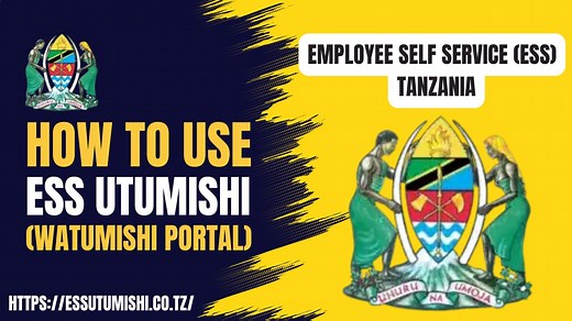 ESS Utumishi – Employee Self Service Portal Overview