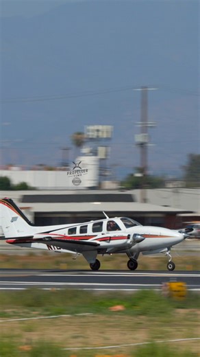 115K views · 3.3K reactions | Beech 58P Pressurized Baron | N125LL | Takeoff from Van Nuys Airport #propplane #aviation #generalaviation #propeller #beechcraft | Propeller Time | Facebook