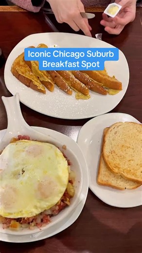 Bored in Chicago on Instagram: "This iconic Chicago suburban breakfast diner is a must try - a perfect last minute gift for a delicious meal and cozy outing that you can snag with @groupon. Visit the link in my bio to discover more great deals and use code CAM25 for 25% off! #GrouponPartner #GiftingWithGroupon #ad"