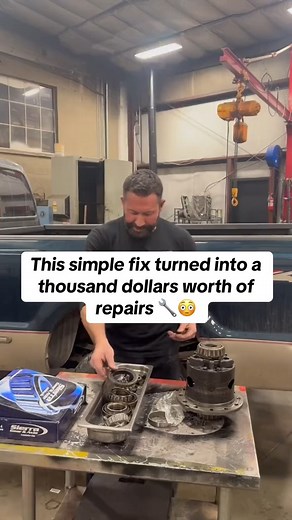 This simple fix turned into a thousand dollars worth of repairs 😳🔧 #diesel #mechanics #truckdriver #mechanicshop #engine #truckingindustry #businessowners #trucks #ford | Utah Diesel Center