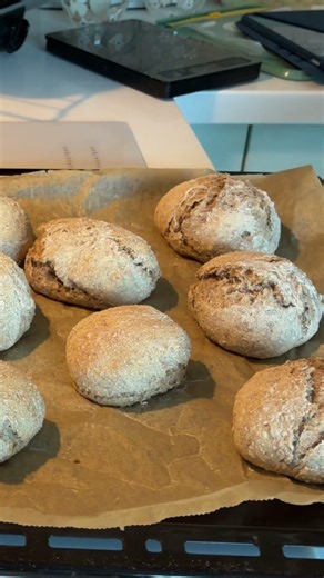 Home made bread buns.