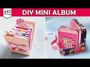 DIY Mini Album | Handmade Memory Book | Easy Photo Book ‪@VENTUNOART‬