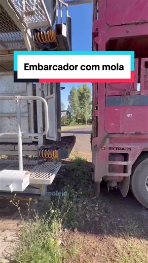 Embarcador com mola: Previna acidentes no confinamento
