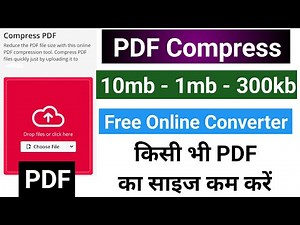 PDF Compress 10 mb to 300 kb | How to Convert | PDF2Go | Free Online PDF Converter | Compress PDF