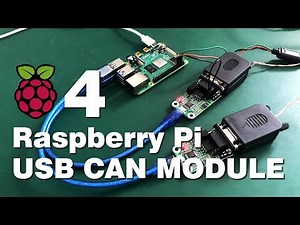 Raspberry Pi 4 USB to CAN Converter Industrial Communication Module