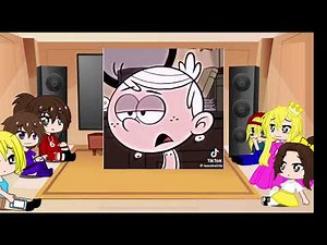 Loud house sisters react to Lincoln ￼loud ￼😊