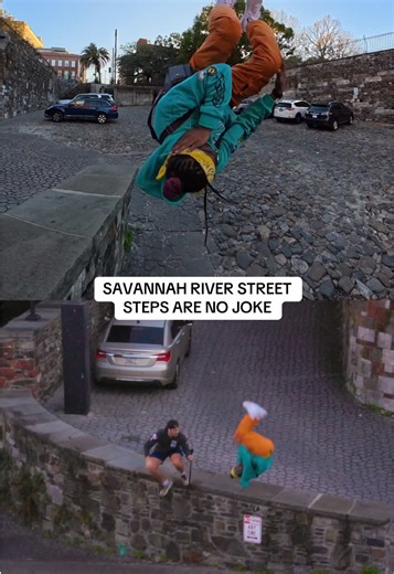 River Street might be the best off-season conditioning spot in Savannah! 📸 #osmo360 #djiosmo #360Camera #djiosmo360 @Maceo Harrison