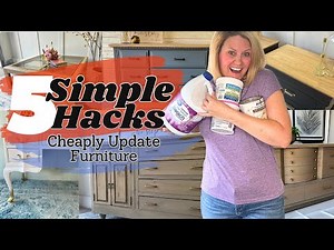 5 Simple Hacks to Update Your Furniture | 5 Easy DIY Tips Transform Your Furniture | 5 Top Furniture
