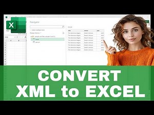 How to Import & Convert an XML File to EXCEL (Step-by-Step)