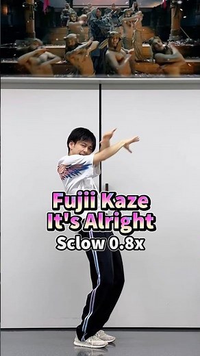 Fujii Kaze / It's Alright Dance Tutorial Slow【0.8x Mirror】
