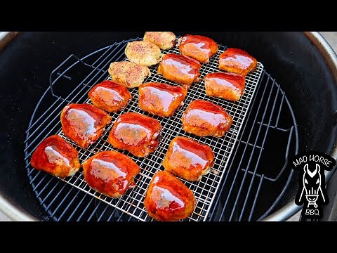 Gateway Drum Smoker - Chicken Thighs