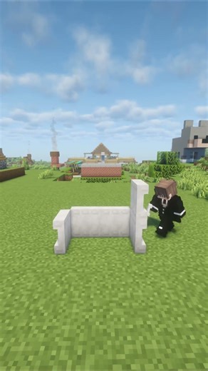 How To Build a 2x1 House In Minecraft #minecraft #fyp #shorts