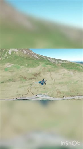 F15 blue note through Mach loop! (GeoFS)
